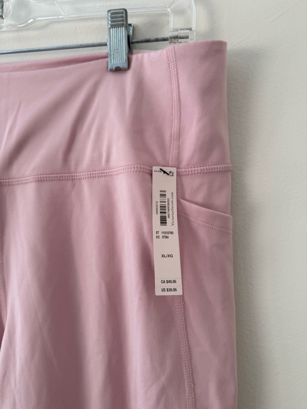 Victoria's Secret VSX Essential
High Rise Pocket Legging Sz XL
Chalk Rose - NWT - Picture 4 of 14